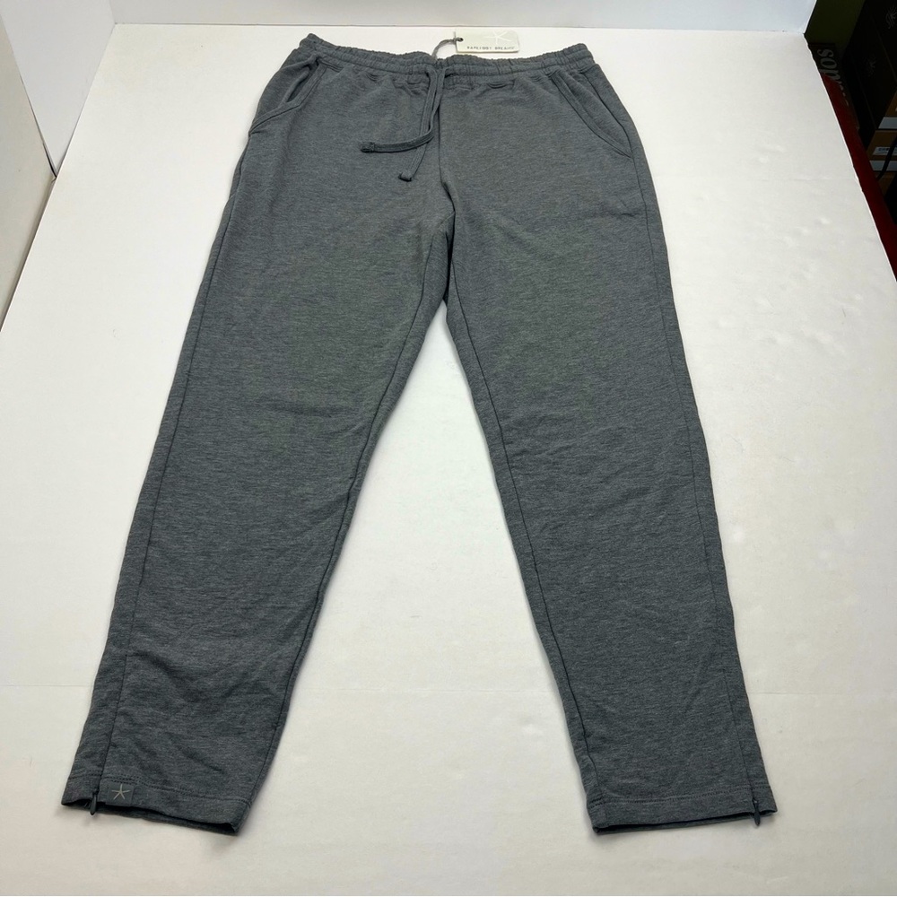 Barefoot Dreams Malibu Grey Gray Knit‎ Jogger Pull-On Stretch Pockets Small NEW